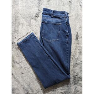 Duluth Trading Co Skinny Jeans Women's Size 14 Dark Wash